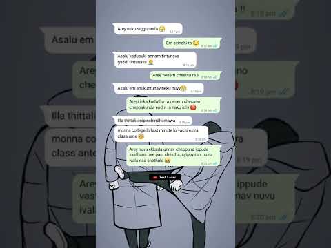 True love whatsapp Chat  telugu 💕 Love Feeling status Love Feeling Song💔 Feeling Dialogue
