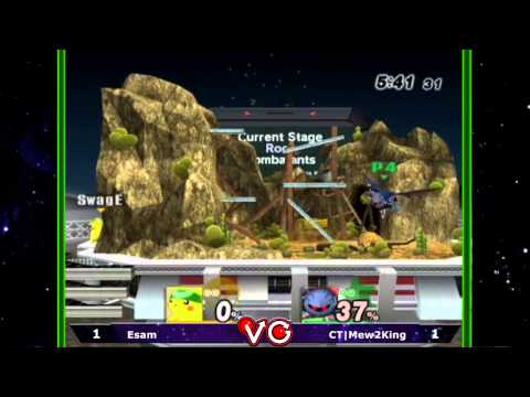 S@X Monthly - Esam (Pikachu) Vs. CT | Mew2King (Metaknight) Brawl Singles GF - 2.23.2013 - SSBB
