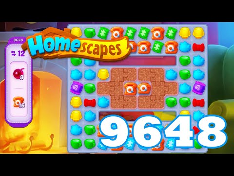 Homescapes Level 9648 HD | 3 - match puzzle game | Gameplay Walkthrough | android | GameGo Game IOS