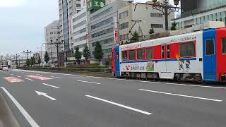 豊橋の路面電車　#豊橋 #路面電車 　 #鉄道 #撮り鉄 #名鉄