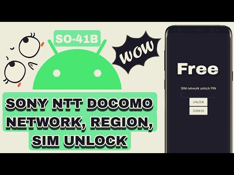 Unlock NTT Docomo Sony Xperia Free All Models locked (Network, Sim Lock, Region Lock)