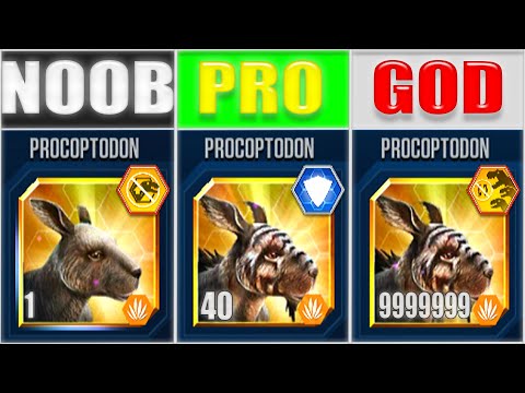 NOOB vs PRO vs GOD - PVP BATTLE (THE END) - JURASSIC WORLD THE GAME