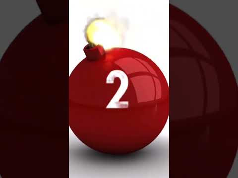 Red Bomb Countdown 5 Timer Short @15MinuteTimer