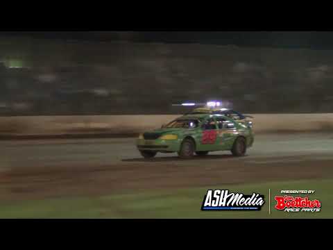 Modified Sedans: 2012/13 Queensland Title - B-Main - Kingaroy Speedway - 06.04.2013