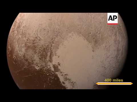 NASA video of Pluto as New Horizons approaches