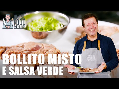 BOLLITO MISTO E SALSA VERDE - Ricetta tradizionale casalinga