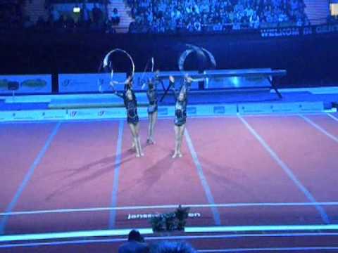 Gymgala Gent 2009 - Team Bulgaria (5 hoops)