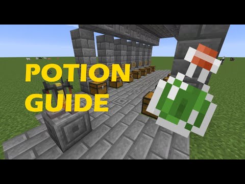 A GUIDE to POTION BREWING in Minecraft