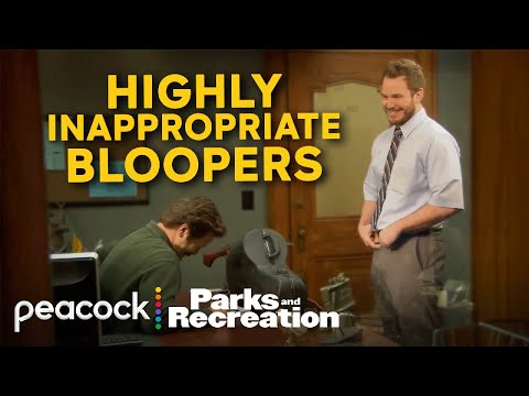Nick Offerman & Chris Pratt BLOOPERS that get progressively more inappropriate