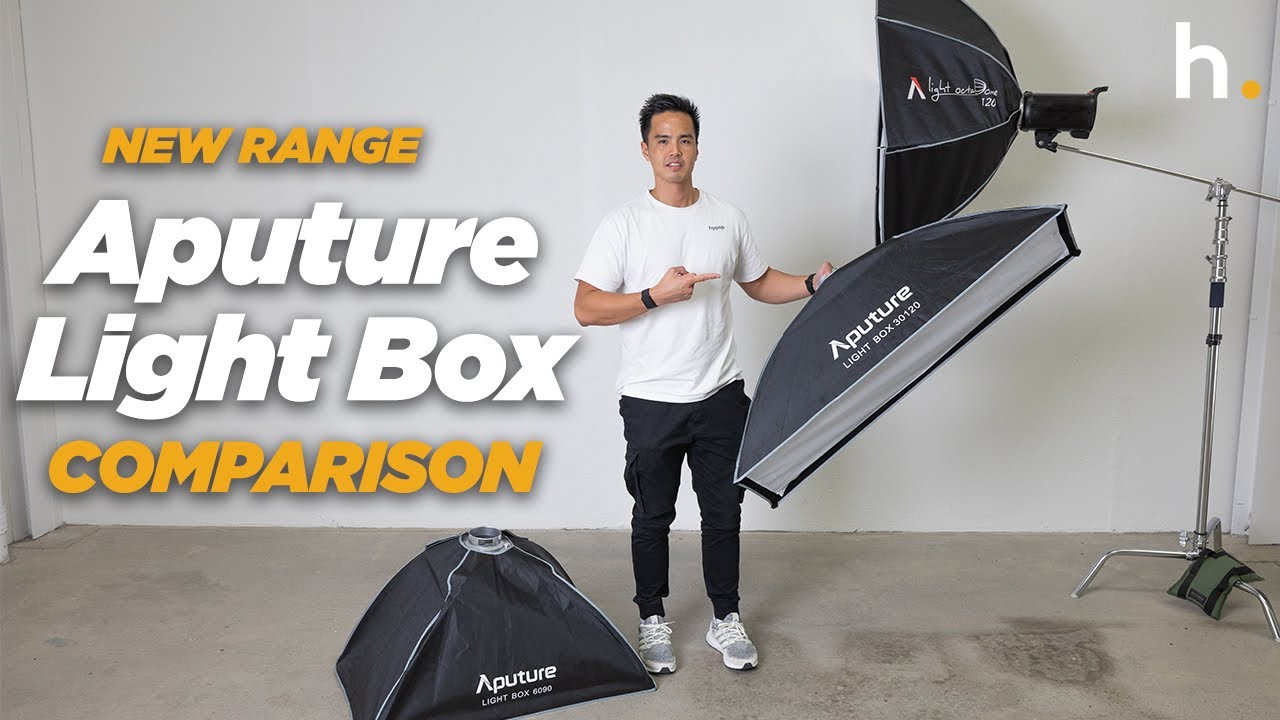 Aputure NEW RANGE OctaDome Softbox and Light Boxes | Unboxing and Comparison