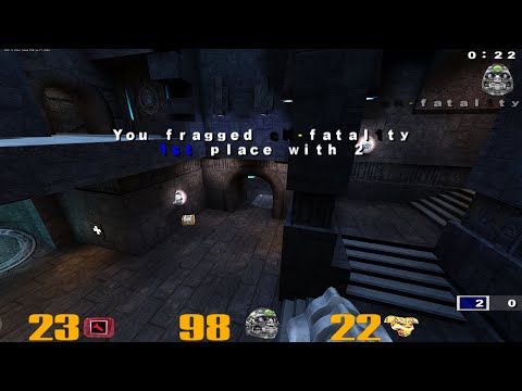 4K / b100.death vs cK-fatal1ty @Hub3tourney1 / CPL Holland 2001 LB Final / Quake3