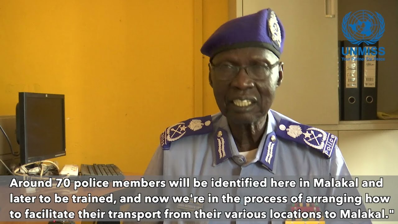 UNMISS Police Commissioner emphasizes support for peace and security in Upper Nile