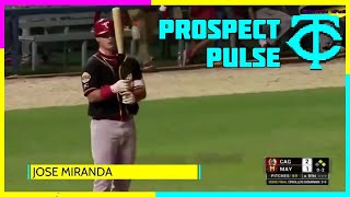 Twins Prospect Pulse: Jose Miranda, Lachlan Wells