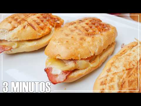 Cómo hacer el bocadillo de lomo y beicon más fácil y delicioso estilo Piripi Sevillano