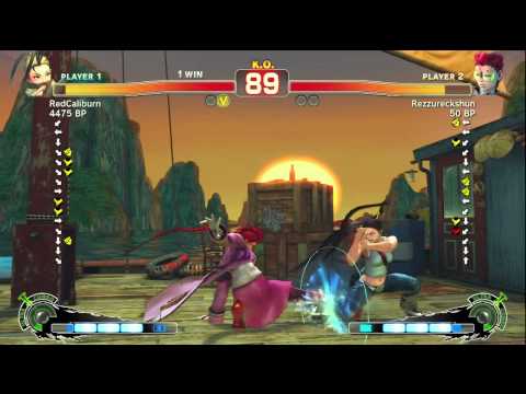 SSF4 Endless: RedCaliburn (Ibu) vs Rezzureckshun (CVi)
