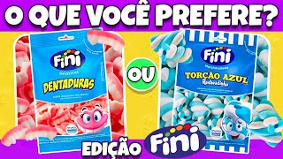 O que você prefere? | Edição DOCES #QuizDosGenios #Quiz