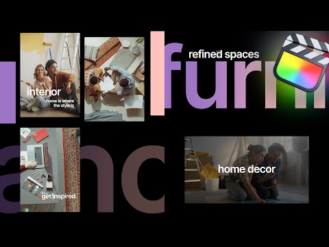 Home Decor Modular Template for Final Cut Pro — MotionVFX