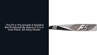Video thumbnail: Marucci F5 -10 USA Baseball Bat: MSBF5310USA