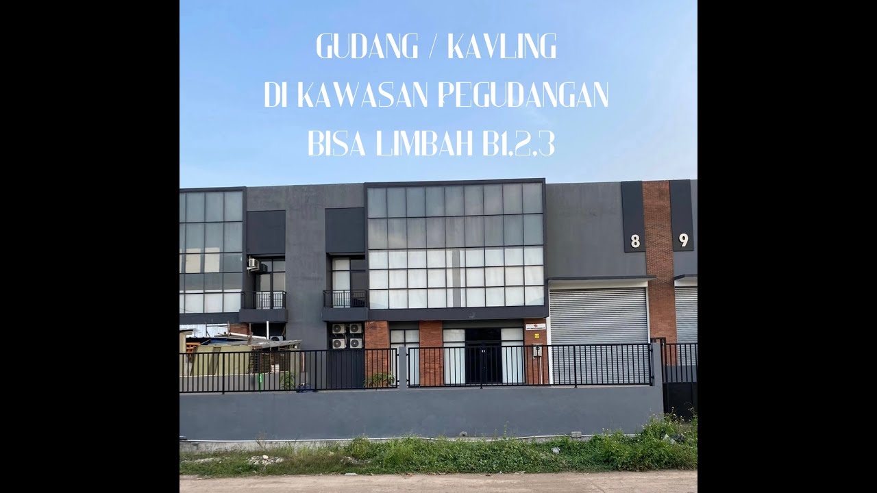 Warehouse in the Blessindo Warehouse Complex