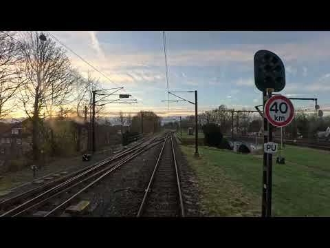Führungstandfahrt auf dem SJ Euronight von Padborg nach Hamburg Hbf bei Tageslicht