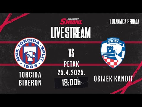 SS HMNL 1/4 FINALE 1. utakmica | MNK Torcida Biberon - MNK Osijek Kandit