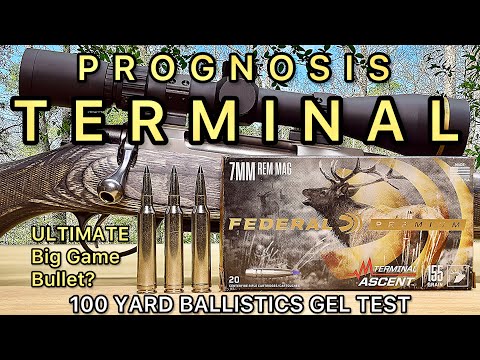 7mm Remington Magnum Terminal Ascent Ballistics Gel Ammo Test