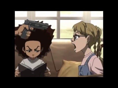 The Boondocks Riley cops and robbers
