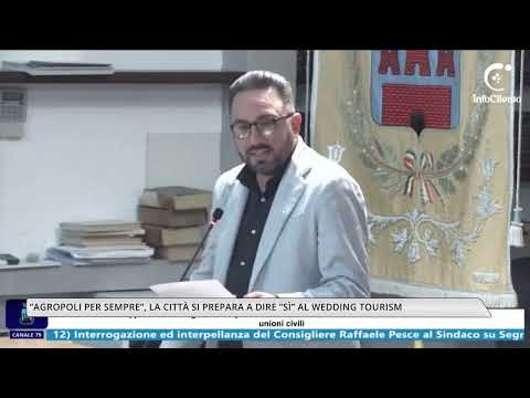 "Agropoli forever," the city prepares to say "yes" to wedding tourism.