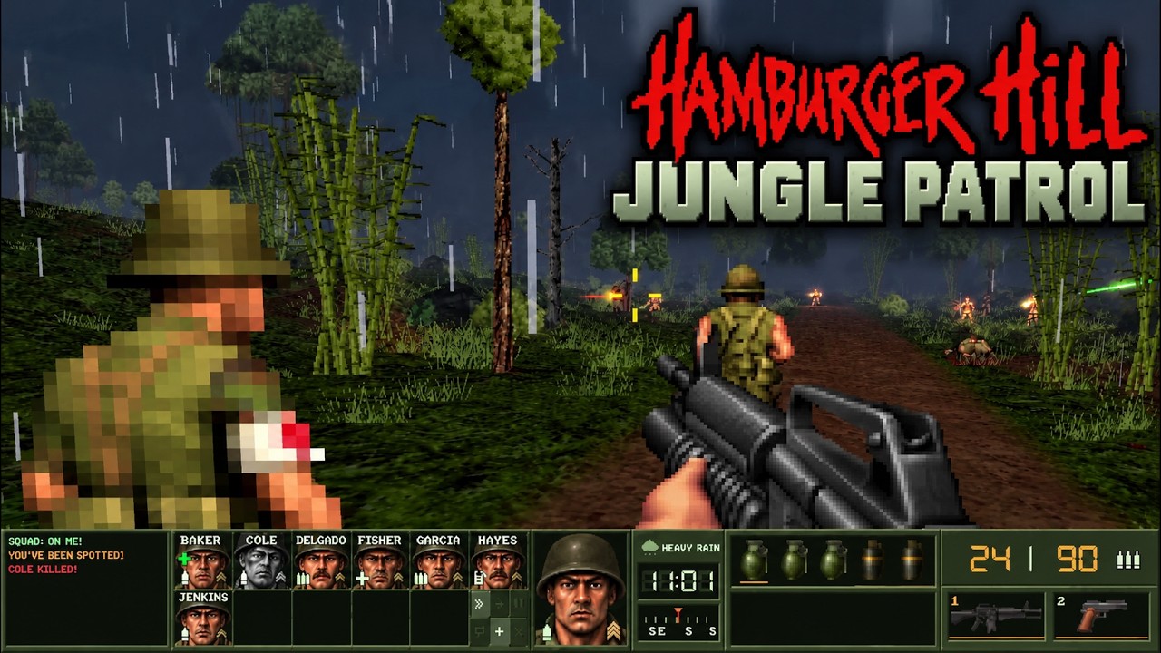 Hamburger Hill – A FREE Retro Vietnam War Game!