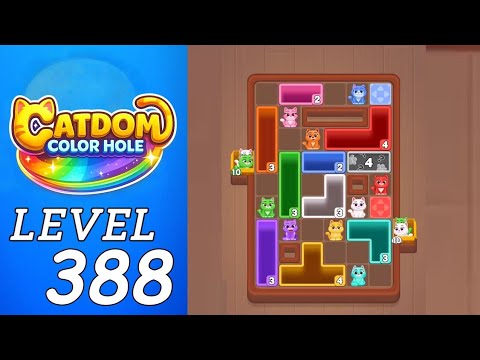 Catdom Color Hole Level 388 Walkthrough