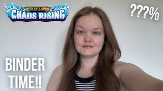 Starting my Chaos Rising Binder! Time Lapse #chaosrising #binder #timelapse