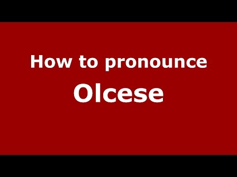 How to pronounce Olcese (Spanish/Argentina) - PronounceNames.com