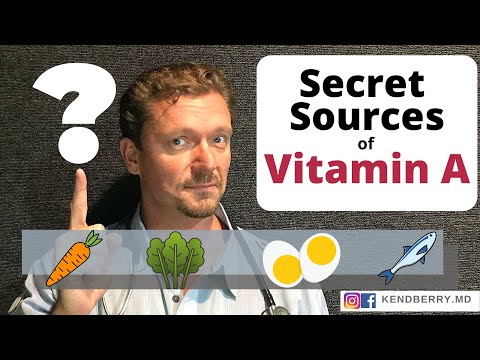 Best FOOD Sources of VITAMIN A - 2024
