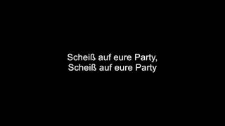 Ufo361   Scheiß auf eure Party  Lyrics Songtext FLER DISS