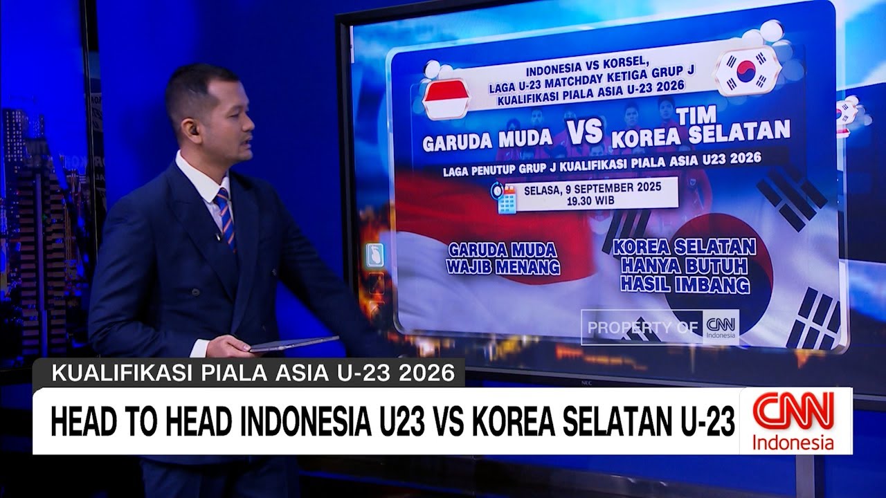 Head to Head Indonesia U 23 vs Korea Selatan U 23