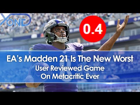 EA's Madden 21 Is Now Tied For The Worst User Reviewed Game On Metacritic