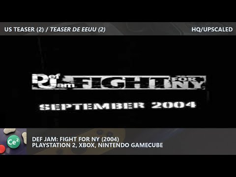Def Jam: Fight for NY | PS2/Xbox/GC | 2004 | Video Game US Teaser (2) | HQ/Upscaled