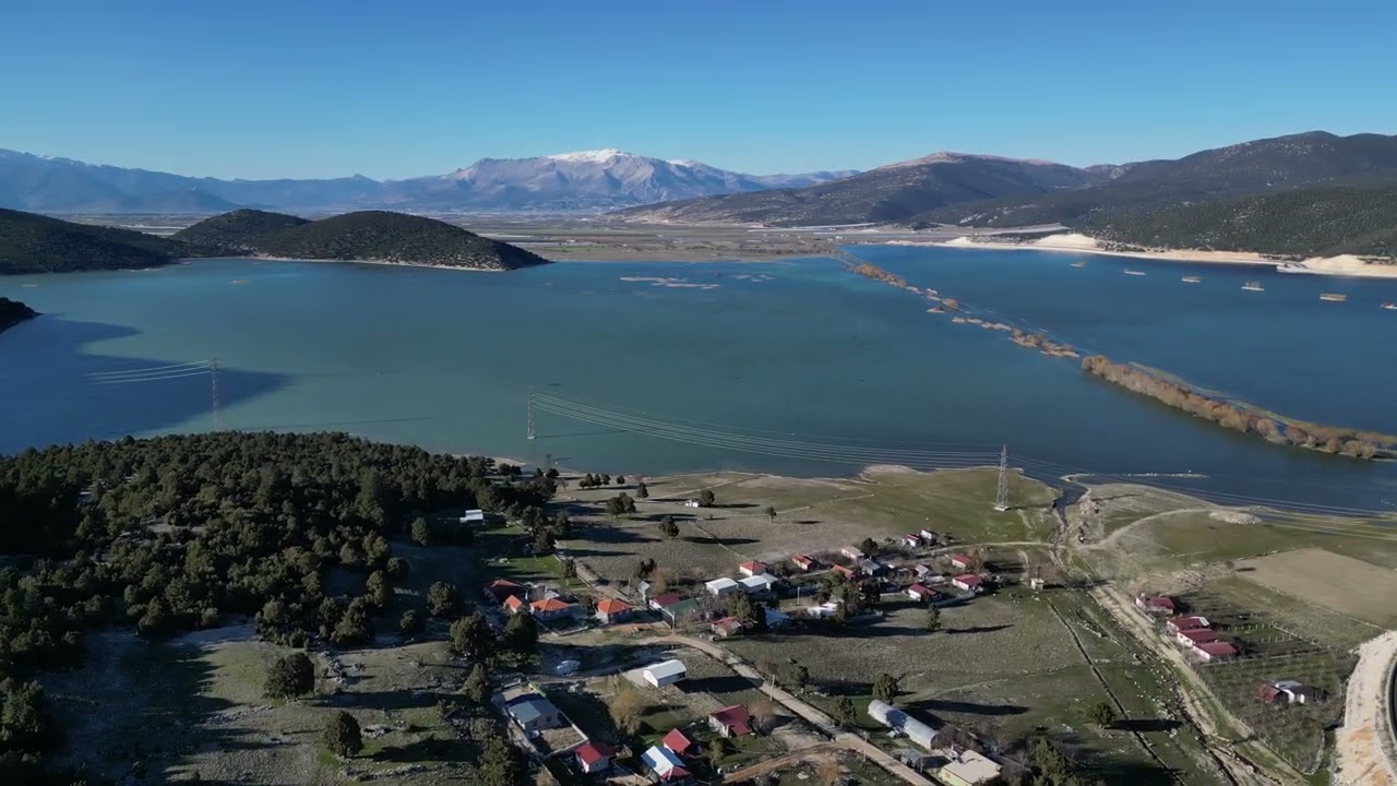 Avlan Gölü yeniden doldu