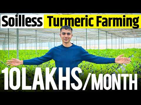 1 acre से 1 crore?: Soilless Turmeric Farming Profits Explained | Agritalk By Abhinav Roy
