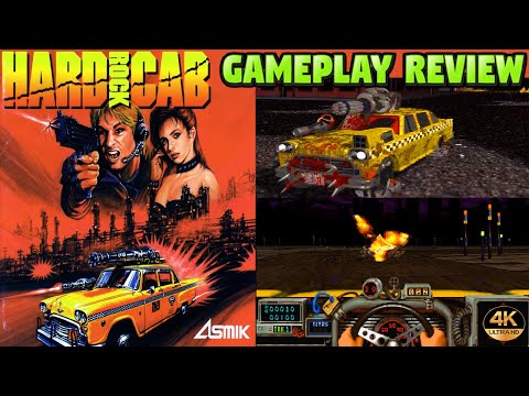 Quarantine ( Hard Rock Cab Death Throttle ) INTRO + Gameplay Moments Review PS1 PSX 4K