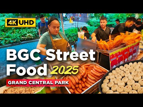 BGC’s Christmas Food Market is NOW OPEN! | Street Food Adventure at Grand Central Park BGC