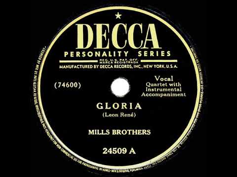 1948 HITS ARCHIVE: Gloria - Mills Brothers