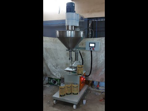 Kungumam Packing Machine (Auger Fillers) for Turmeric and all Free Flow powder
