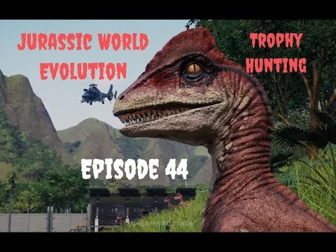 Jurassic World Evolution Ep 44 | How to unlock the Jeeps and getting some Trophys