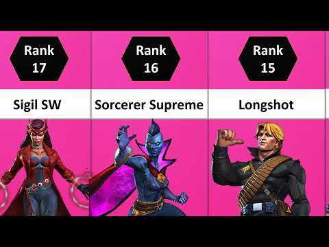 MCOC ALL 44 Mystic Champs Ranked In MCOC |  Marvel Contest Of Champions