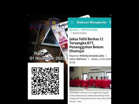 Top News Koran RB, Rabu, 1 November 2023