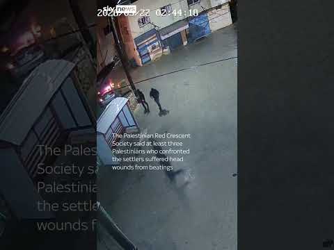 Israeli settlers rampage through Palestinian villages in the West Bank | Sky News