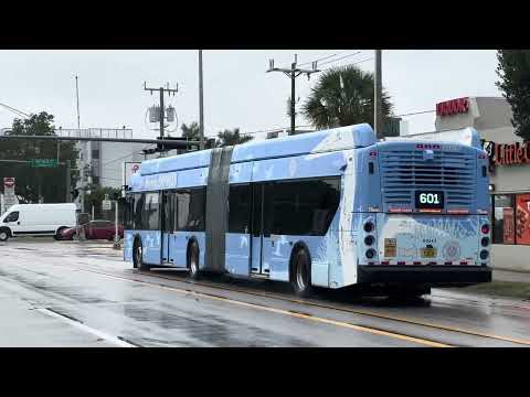 Addicted To Spotting | Miami-Dade Transit Metro Express Buses 601 And 602 | Busway and SW 160 Street