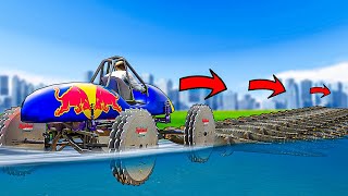 Testing cars vs the Deep Swamp in GTA 5
