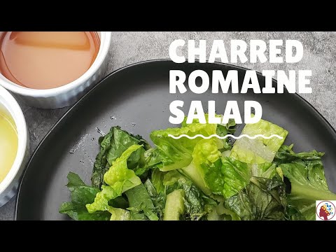 How to make grilled romaine salad